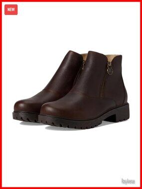 Alegria Leather Double Zipper Comfort Ankle Boots Arch Support Slip Resistant